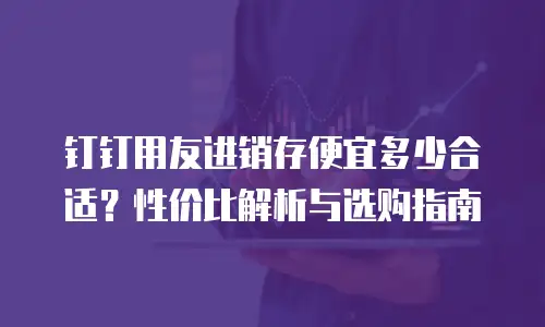 钉钉用友进销存便宜多少合适？性价比解析与选购指南