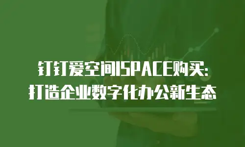 钉钉爱空间ISPACE购买：打造企业数字化办公新生态