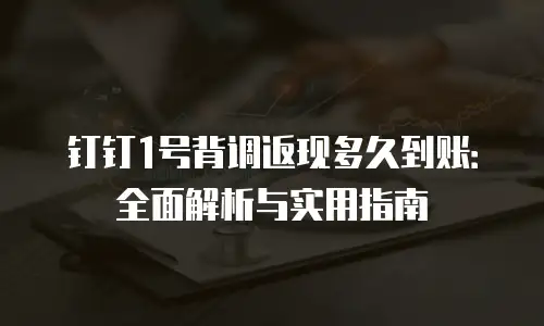 钉钉1号背调返现多久到账：全面解析与实用指南