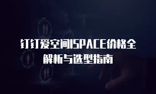 钉钉爱空间ISPACE价格全解析与选型指南