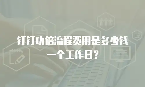 钉钉功倍流程费用是多少钱一个工作日？