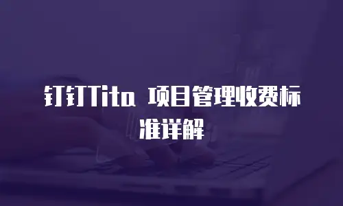 钉钉Tita 项目管理收费标准详解