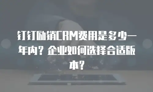 钉钉励销CRM费用是多少一年内？企业如何选择合适版本？