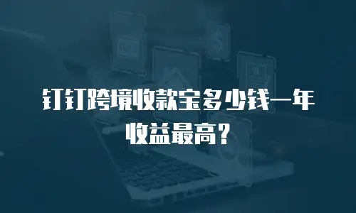 钉钉跨境收款宝多少钱一年收益最高？