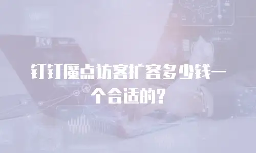 钉钉魔点访客扩容多少钱一个合适的？