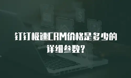 钉钉极速CRM价格是多少的详细参数？