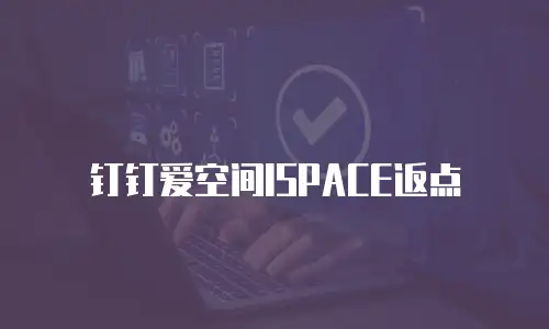 钉钉爱空间ISPACE返点