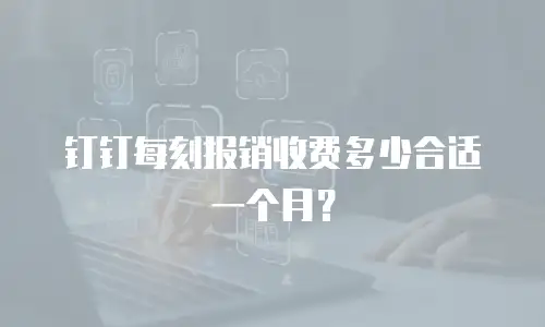 钉钉每刻报销收费多少合适一个月？