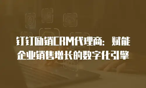 钉钉励销CRM代理商：赋能企业销售增长的数字化引擎