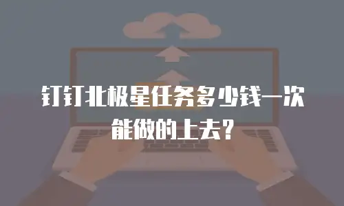 钉钉北极星任务多少钱一次能做的上去？