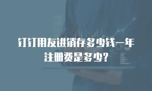 钉钉用友进销存多少钱一年注册费是多少？