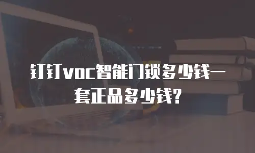 钉钉voc智能门锁多少钱一套正品多少钱？