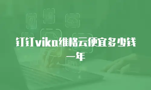 钉钉vika维格云便宜多少钱一年