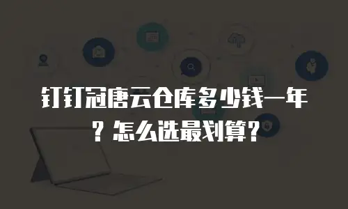 钉钉冠唐云仓库多少钱一年？怎么选最划算？