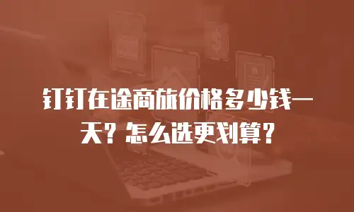 钉钉在途商旅价格多少钱一天？怎么选更划算？