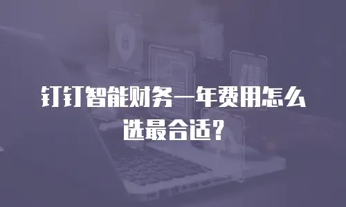 钉钉智能财务一年费用怎么选最合适？