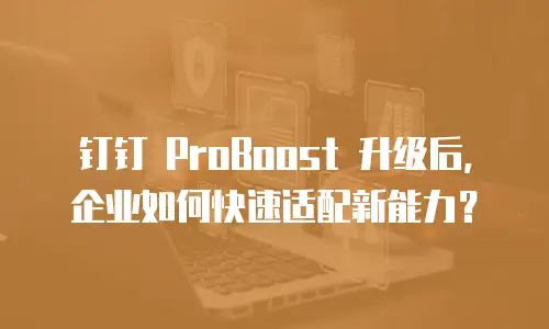 钉钉 ProBoost 升级后，企业如何快速适配新能力？