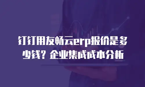 钉钉用友畅云erp报价是多少钱？企业集成成本分析