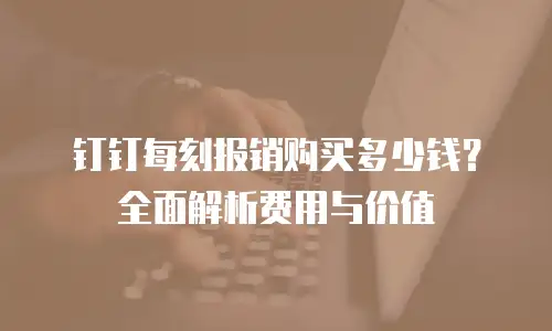 钉钉每刻报销购买多少钱？全面解析费用与价值