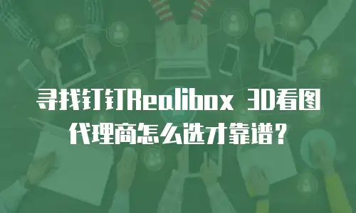 寻找钉钉Realibox 3D看图代理商怎么选才靠谱？