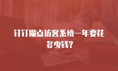 钉钉魔点访客系统一年要花多少钱？