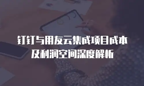 钉钉与用友云集成项目成本及利润空间深度解析