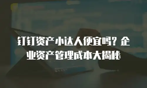 钉钉资产小达人便宜吗？企业资产管理成本大揭秘