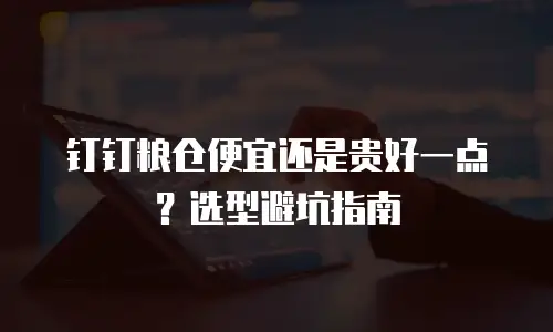 钉钉粮仓便宜还是贵好一点？选型避坑指南