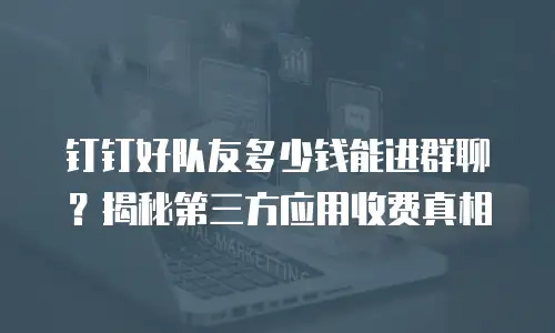 钉钉好队友多少钱能进群聊？揭秘第三方应用收费真相