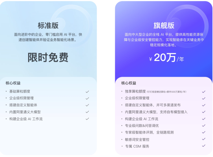 钉钉DEAP智能体：钉钉deap智能体怎么收费
