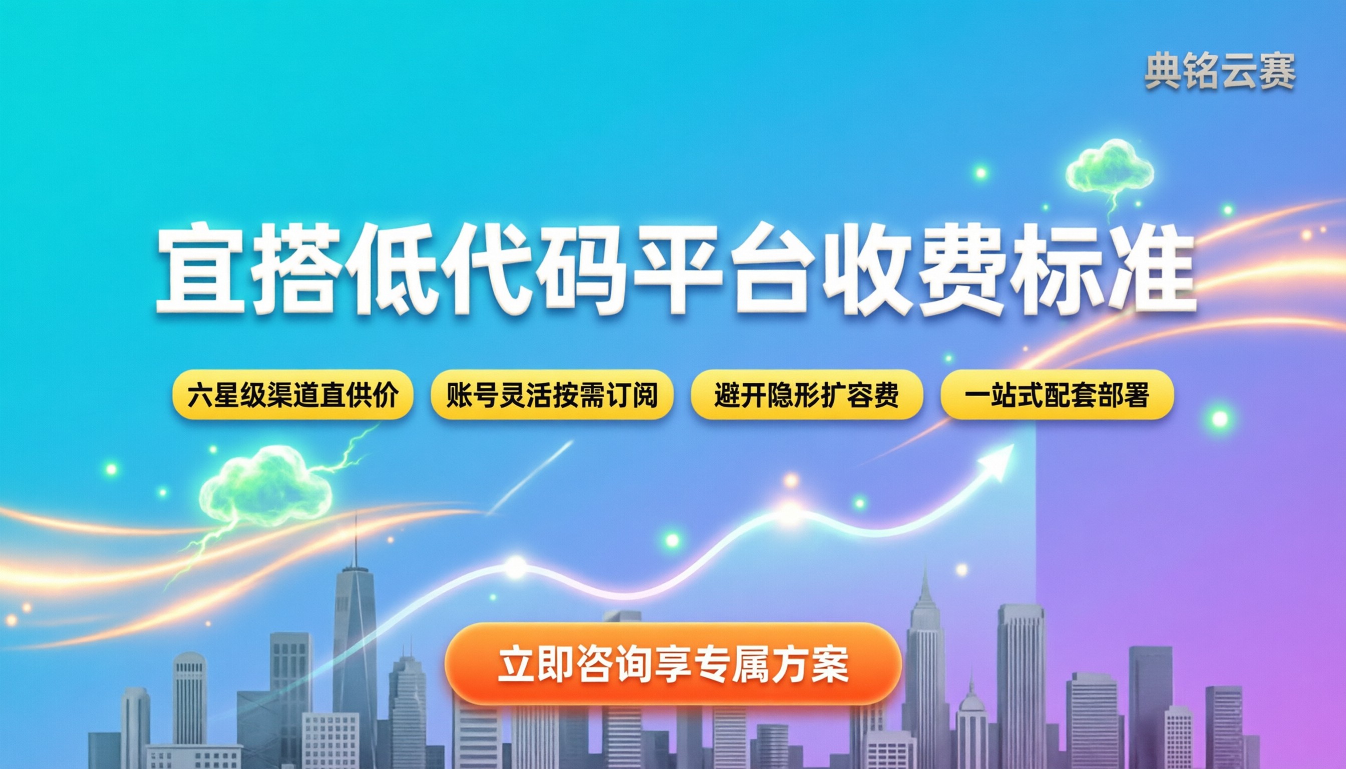 宜搭低代码平台收费标准:怎么买最划算?