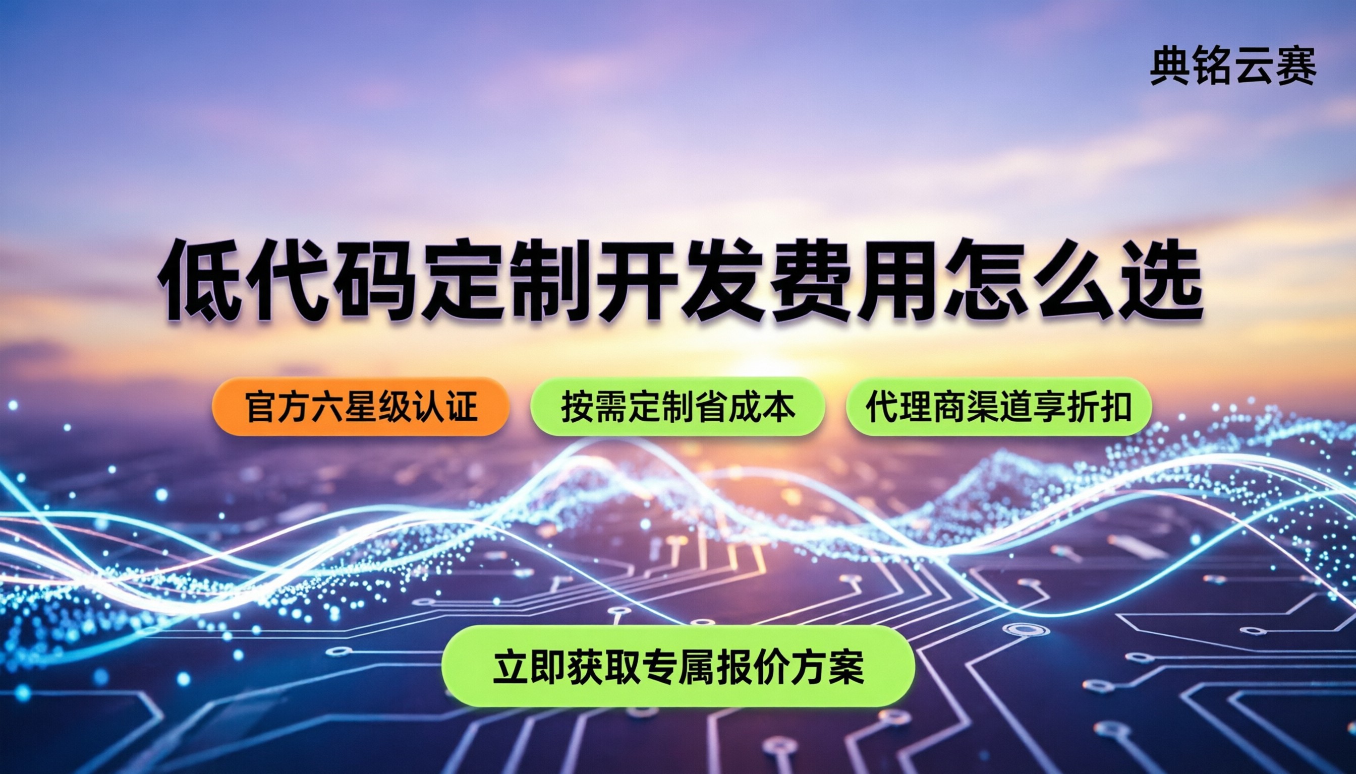 低代码定制开发费用:怎么选更划算