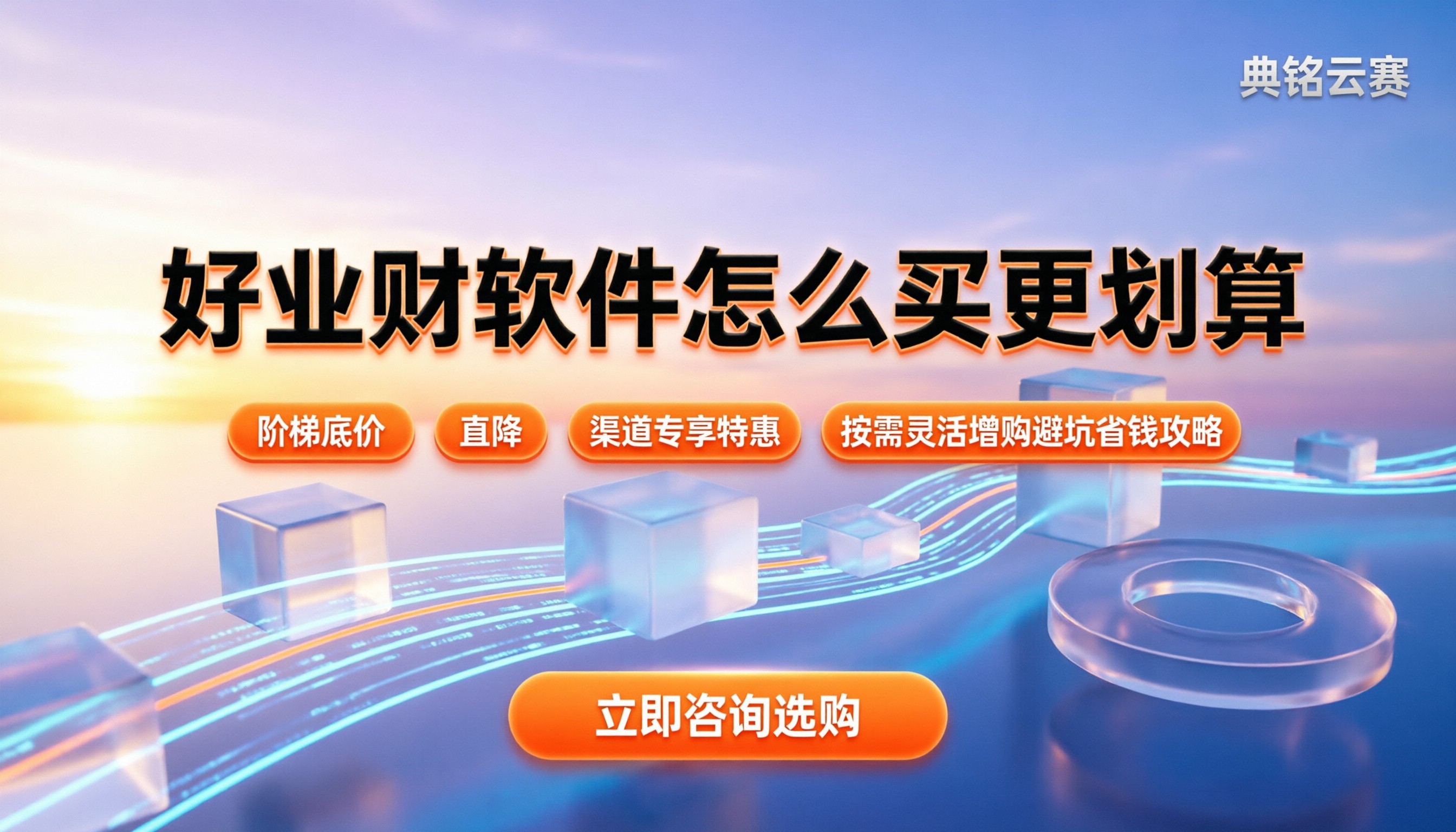 用友好业财软件售价:怎么买更划算