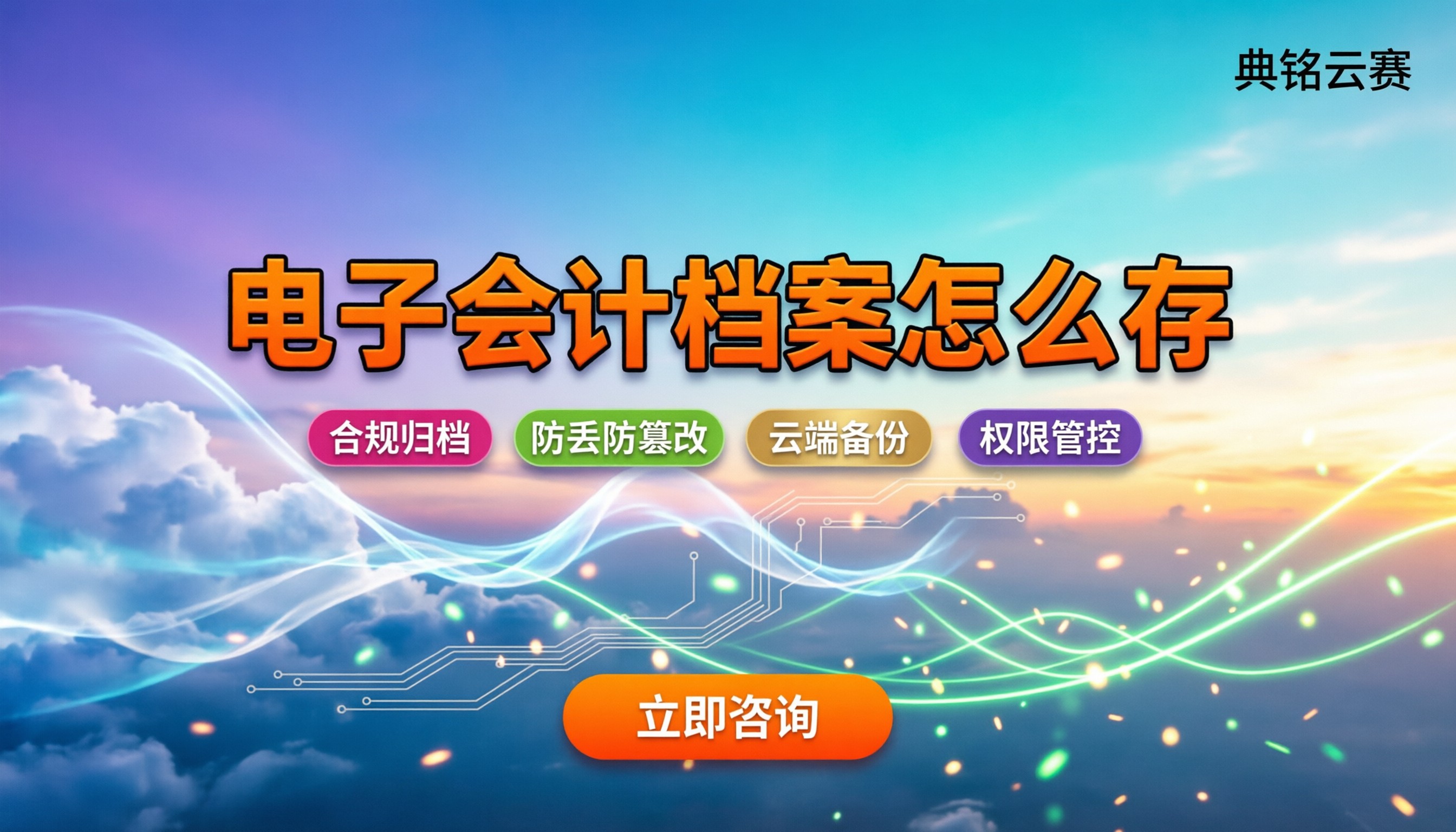 电子会计档案怎么存:合规归档与防丢实操指南