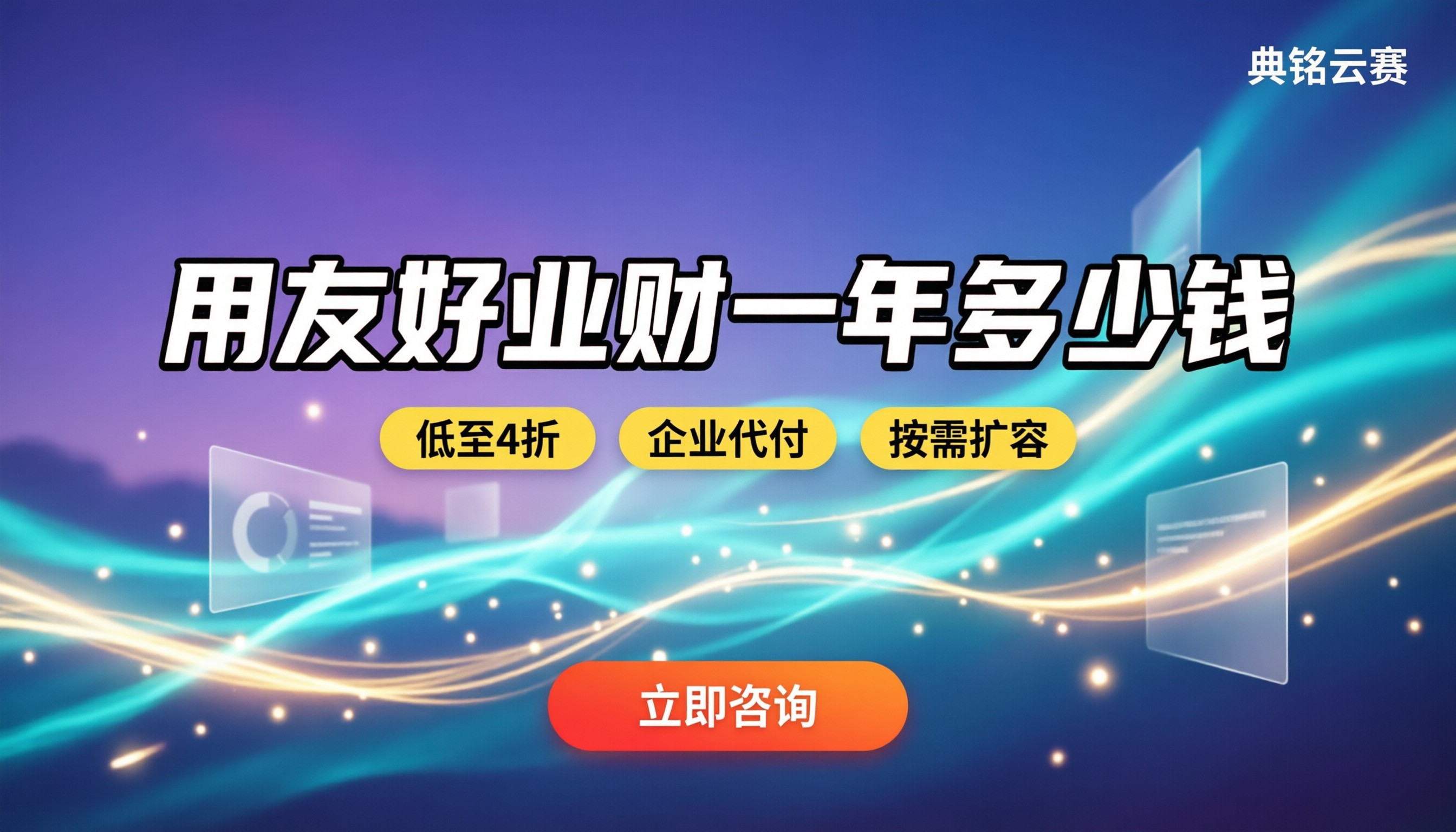 用友好业财一年多少钱:怎么买最划算