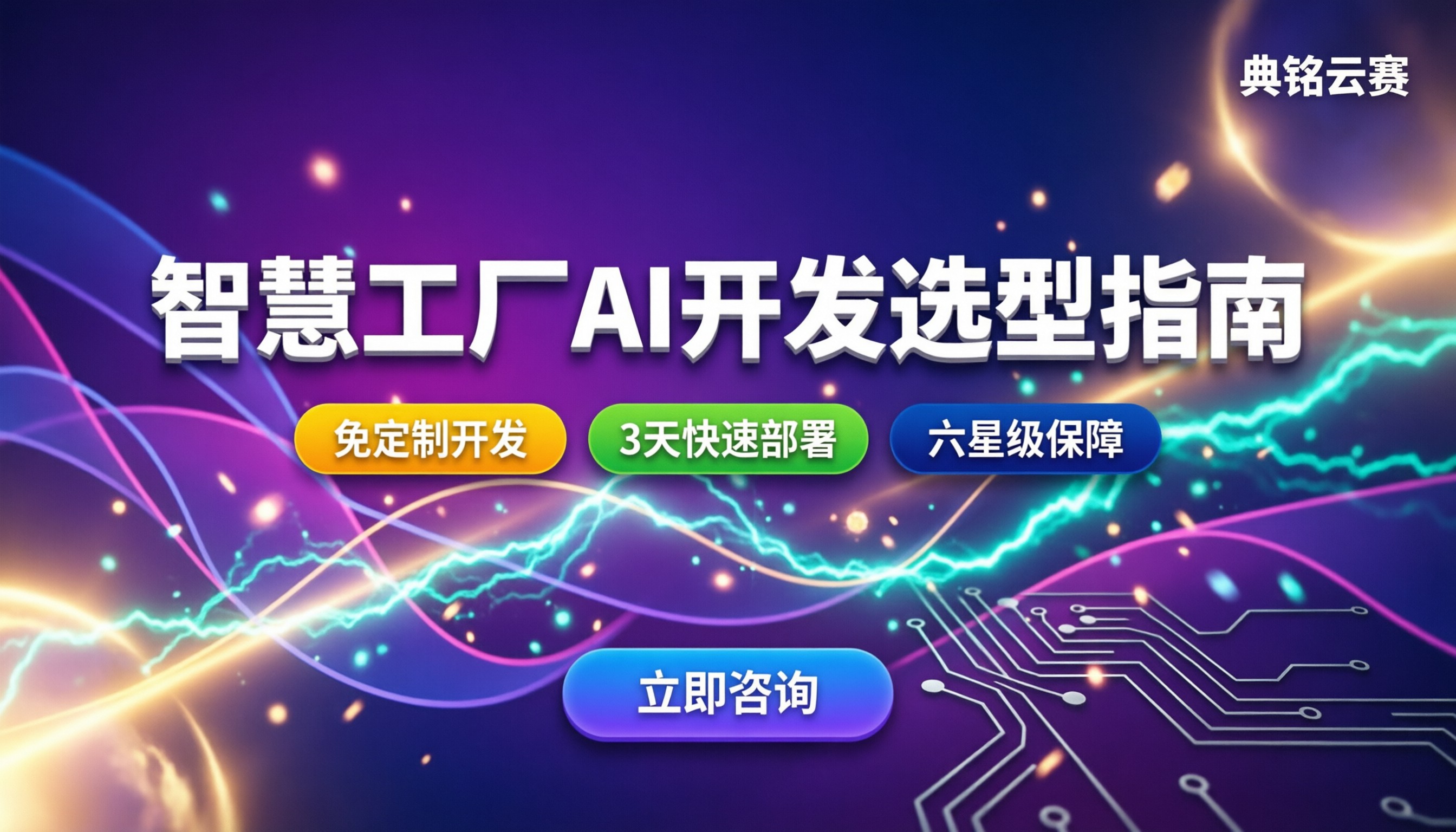 制造业智慧工厂AI开发:选型避坑与服务商推荐