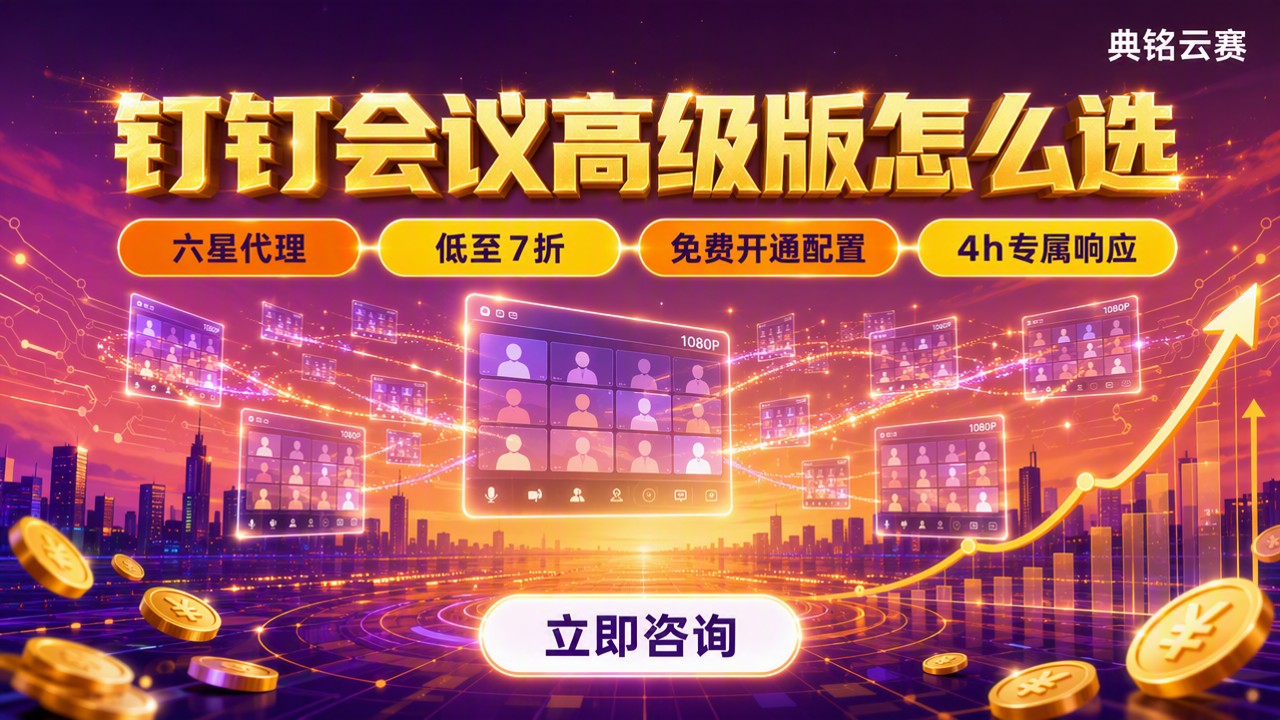 钉钉会议高级版怎么选：服务商对比与费用避坑
