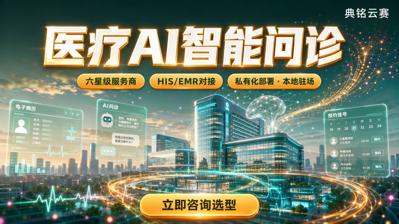 医疗行业钉钉AI智能问诊:服务商怎么选?