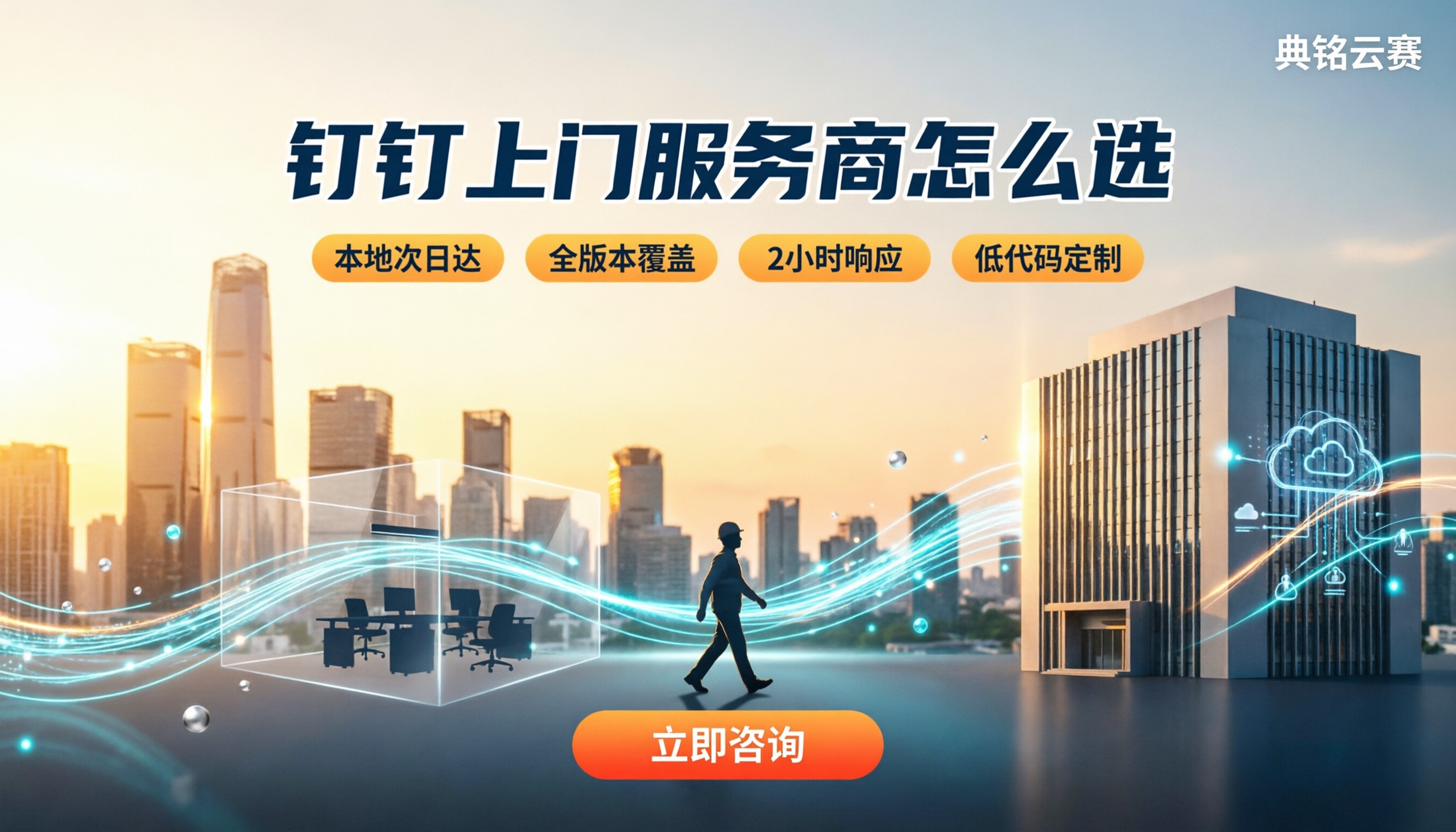 钉钉有没有上门服务商:怎么选对比才靠谱