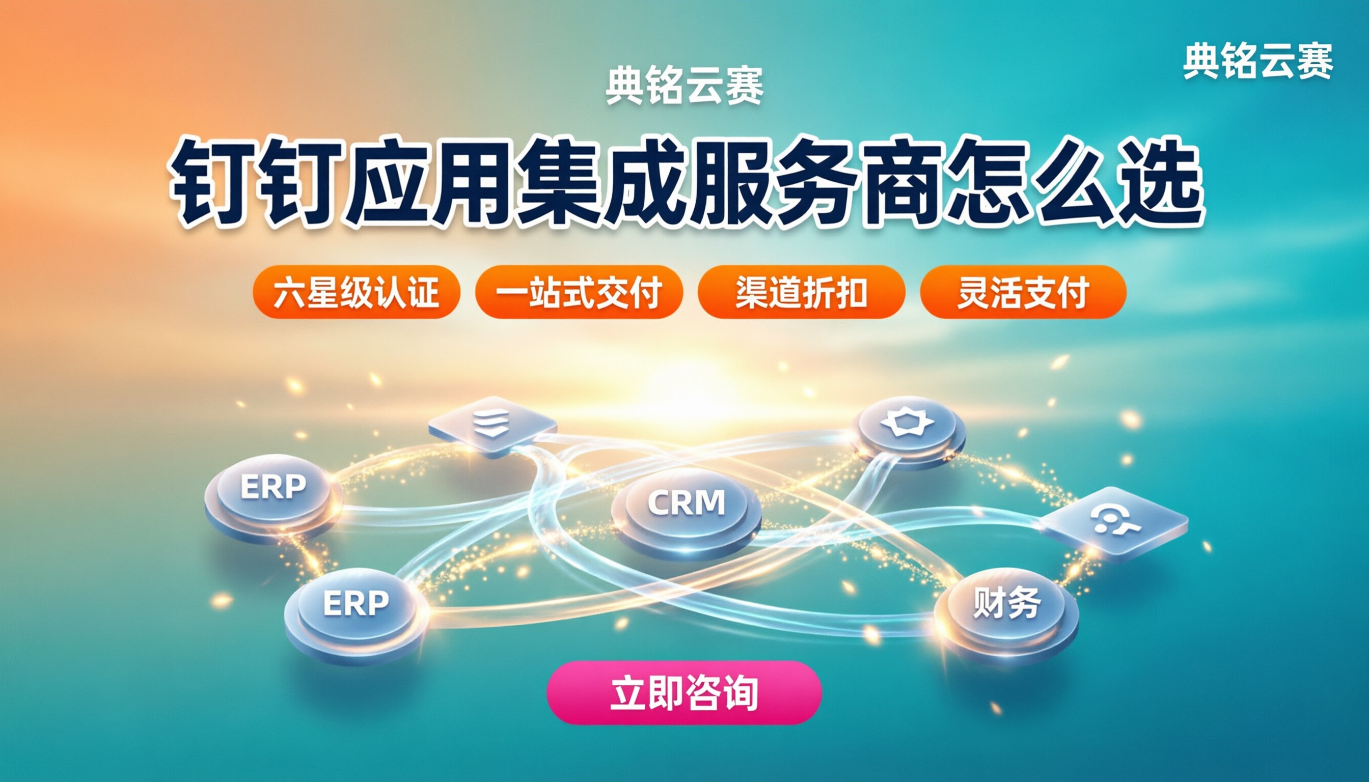 钉钉第三方应用集成服务商怎么选:对比最新方案
