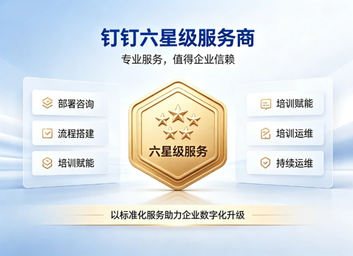 钉钉六星级服务商报价:钉钉最高级服务商推荐