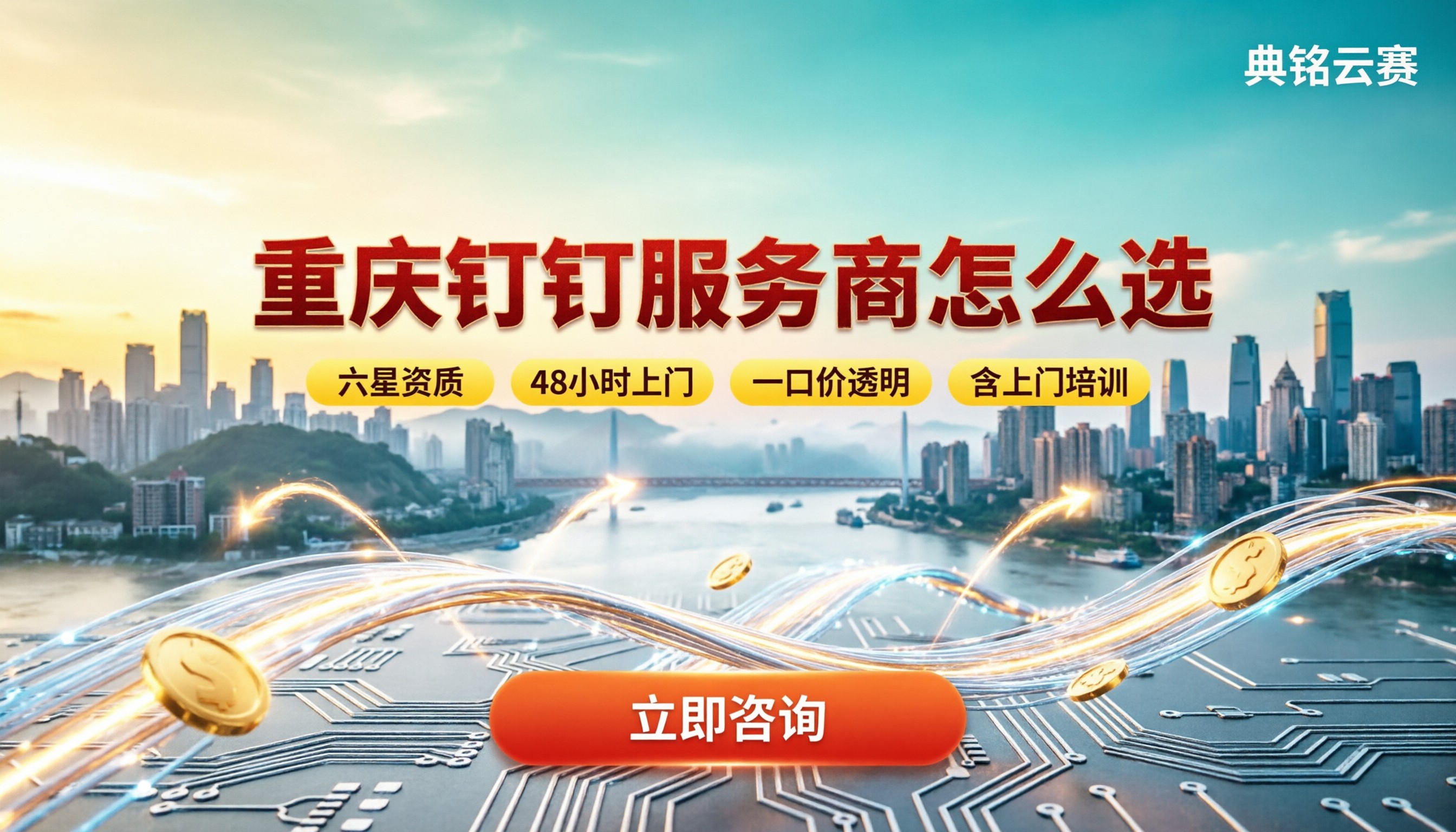重庆企业钉钉找哪个服务商:代理商与专业版费用怎么比?