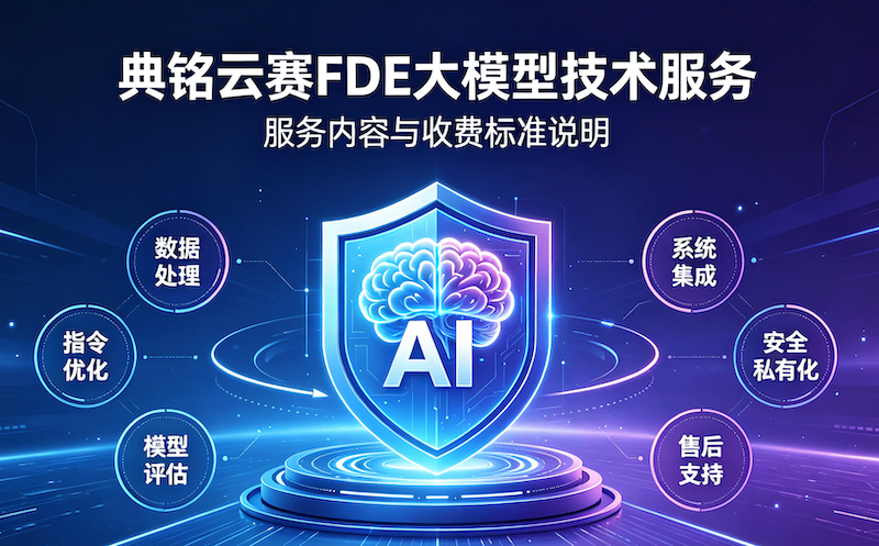 典铭云赛FDE大模型技术服务:服务内容与收费标准说明