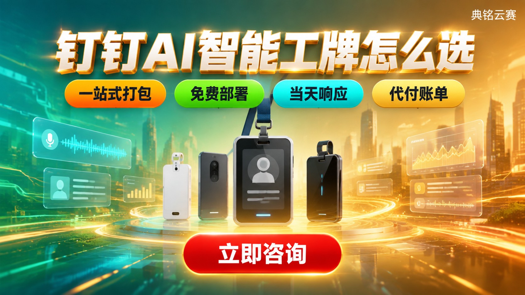 钉钉AI智能工牌怎么选:服务商与方案对比