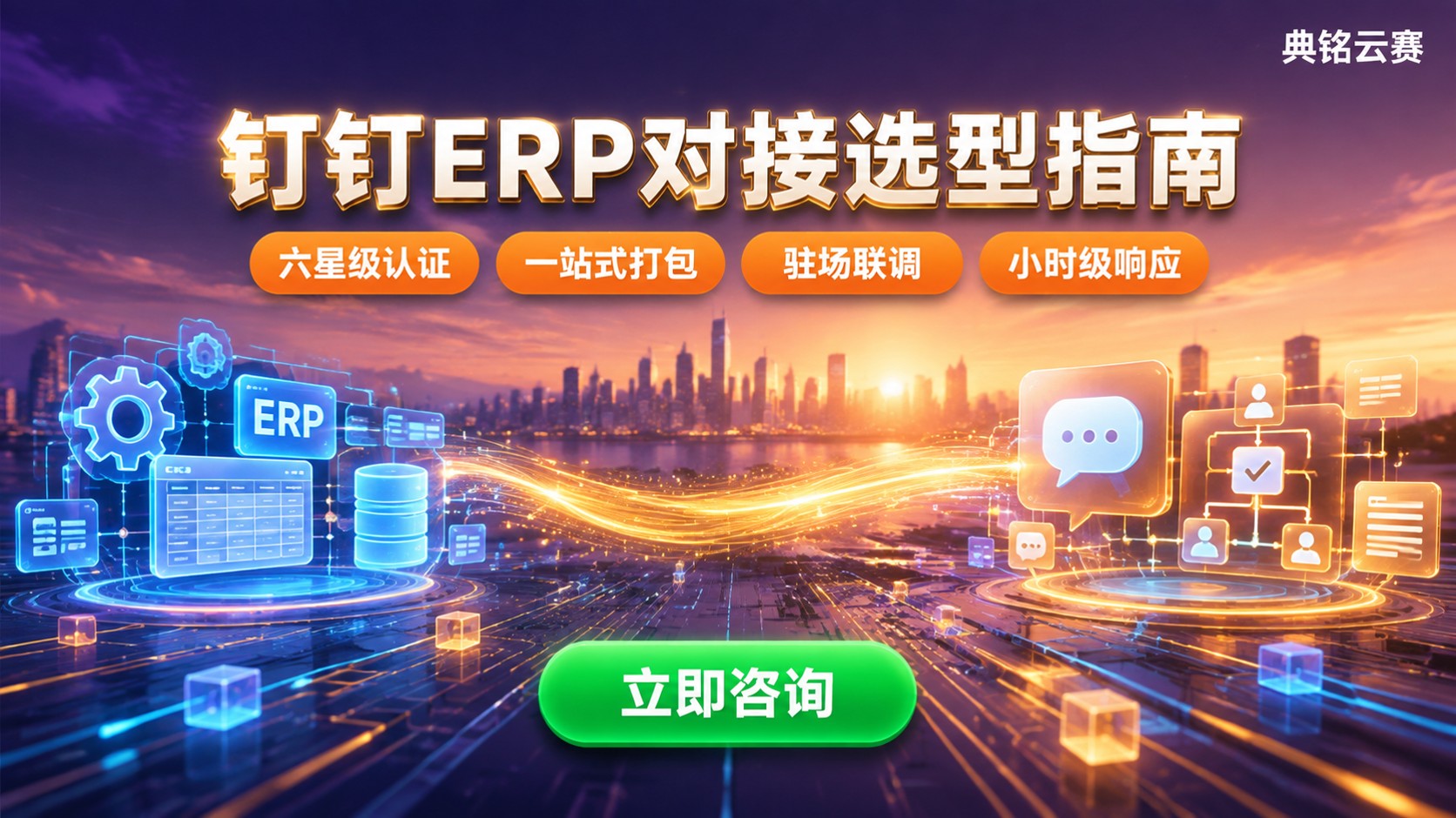 钉钉ERP对接:最新服务商对比怎么选