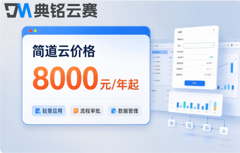 简道云零代码开发平台：简道云版本和价格