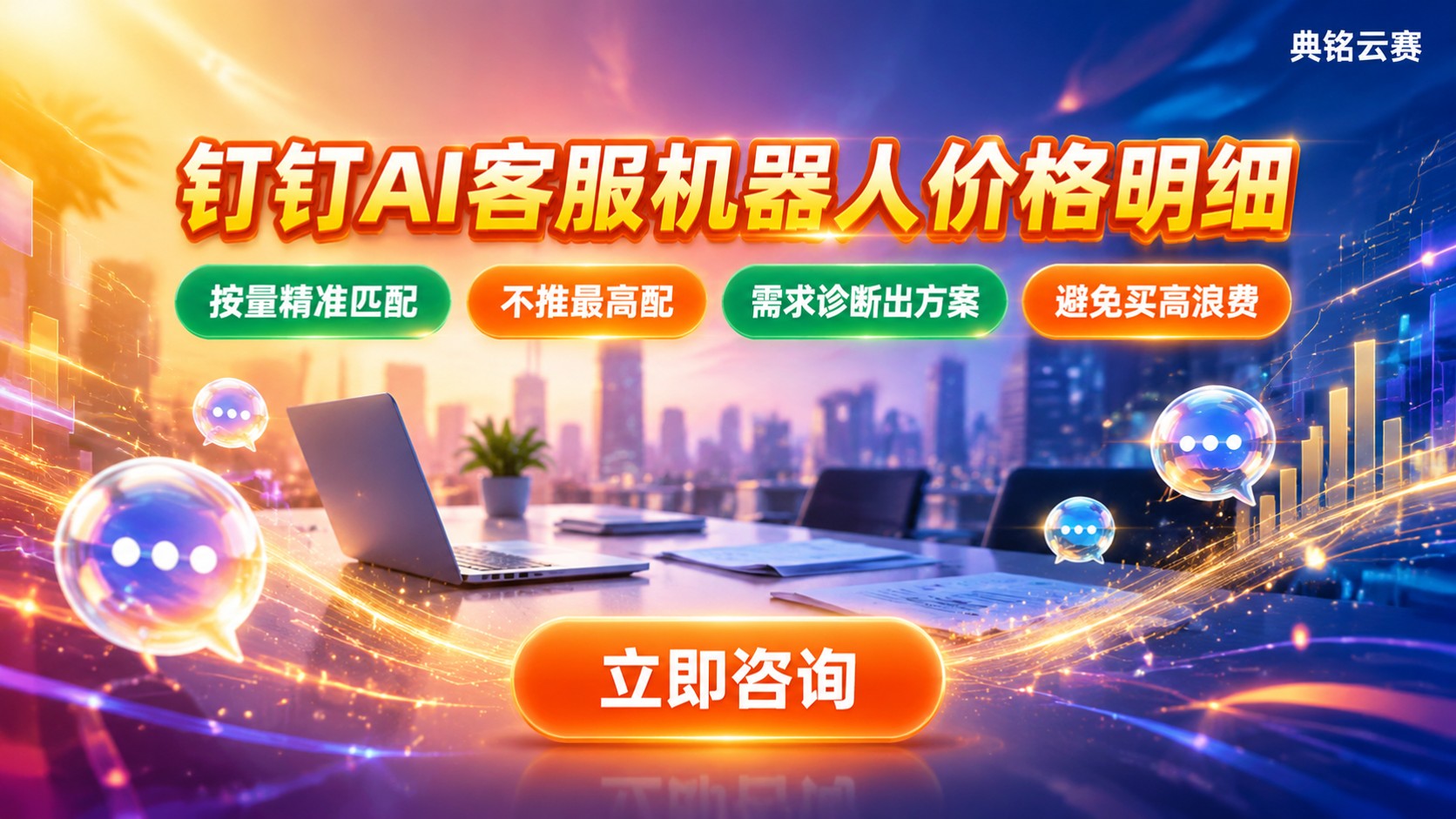 钉钉AI客服机器人价格明细：配置、计费与预算