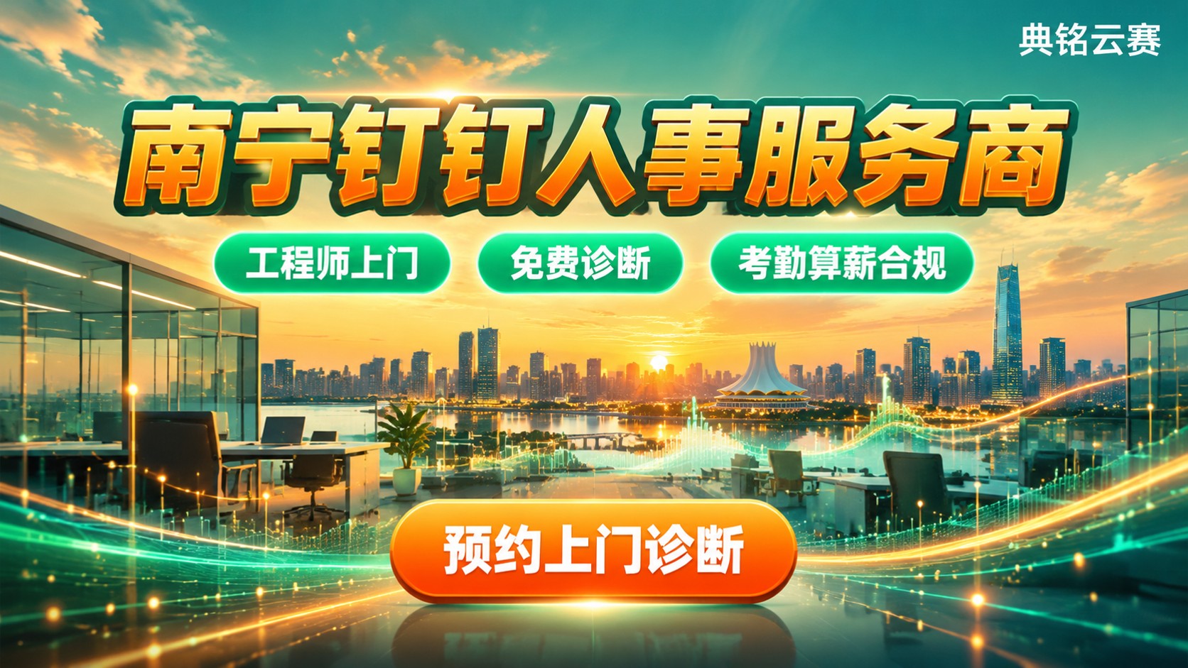 南宁钉钉人事服务商选购指南:本地落地与报价