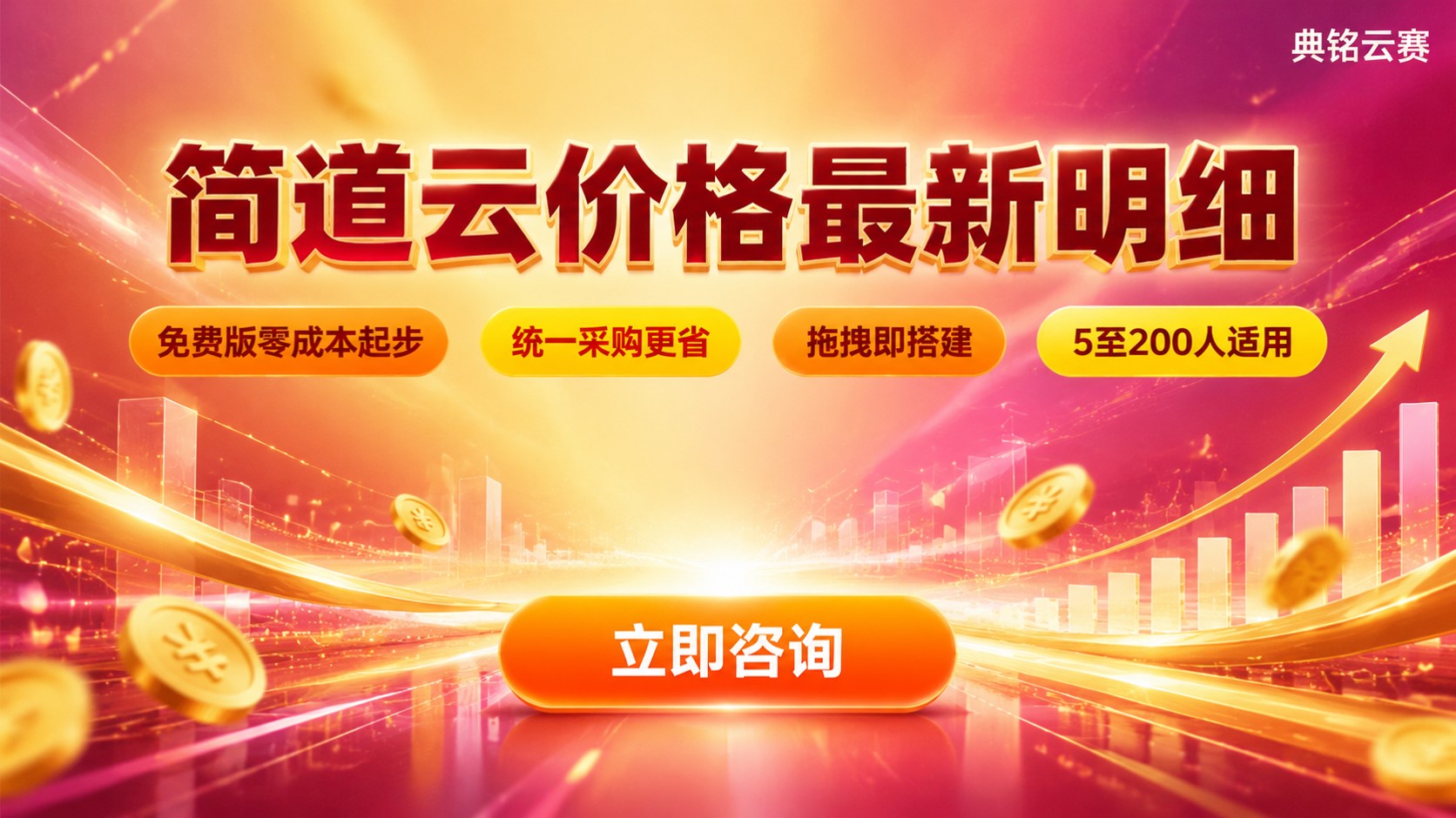 简道云价格最新明细：版本费用与团队预算