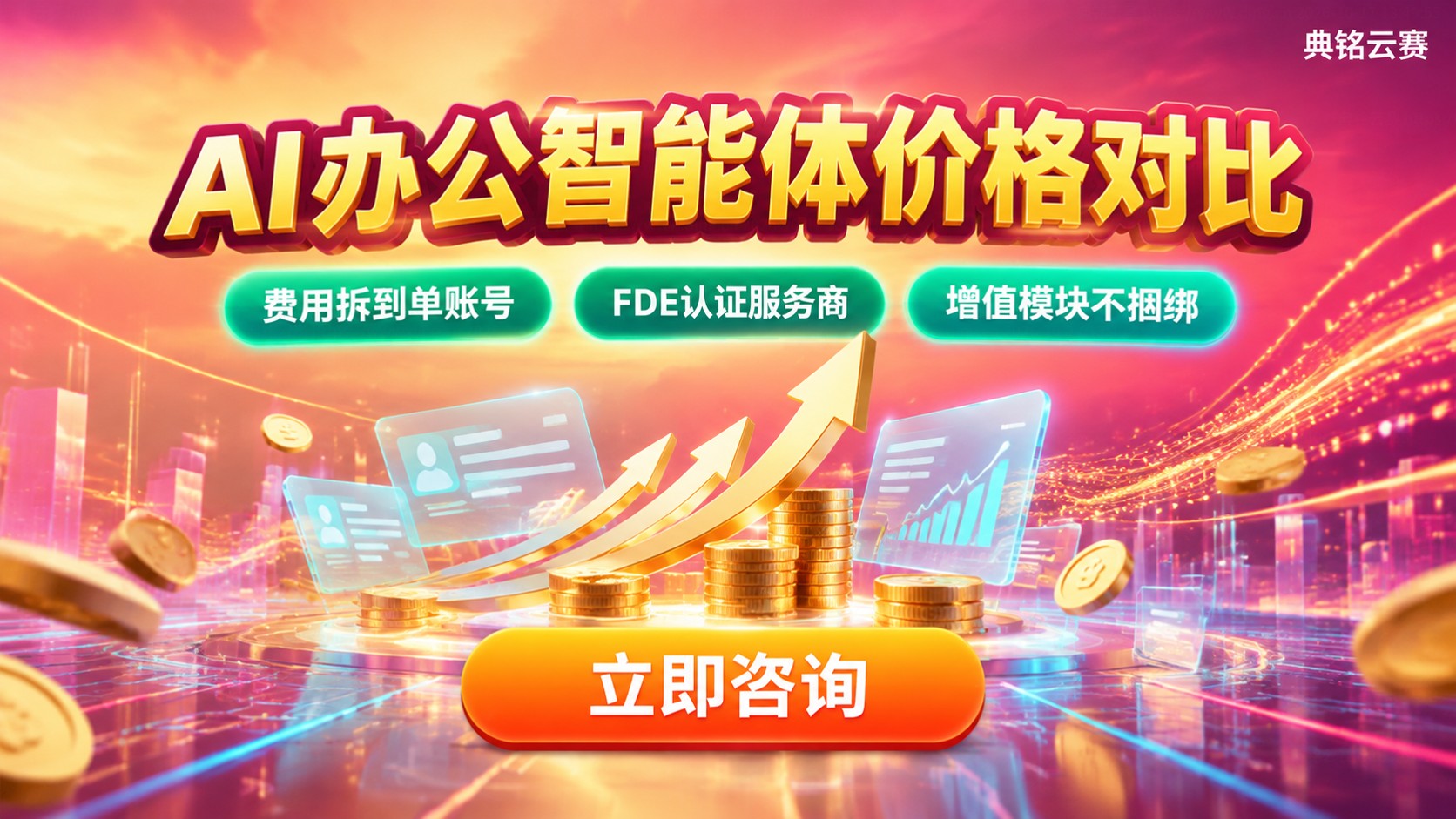 AI办公智能体价格对比:套餐、账号与增值服务费